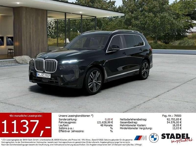 Saphirschwarz metallic Neu 2025 BMW X7 Efficient Dynamics SUV | 91.699 € - Bild 1/4