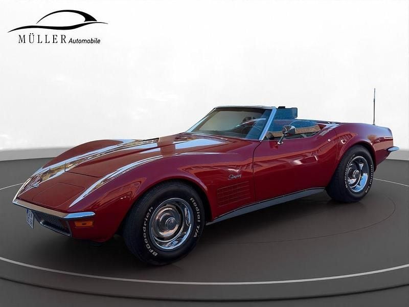 Gebraucht Corvette C3 279 PS (205 kW) 1972 Rot Cabrio