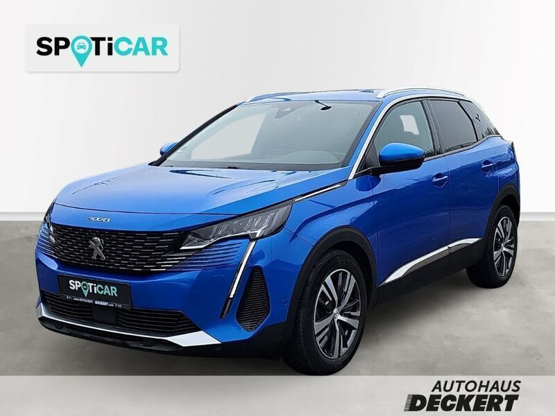 Blau Gebraucht 2021 Peugeot 3008 Allure SUV | 23.990 € (Fairer Preis) - Bild 1/4