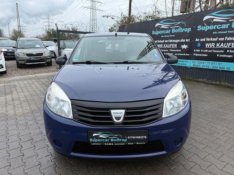 Gebraucht Dacia Sandero Basis 75 PS (55 kW) 2009 Blau Limousine