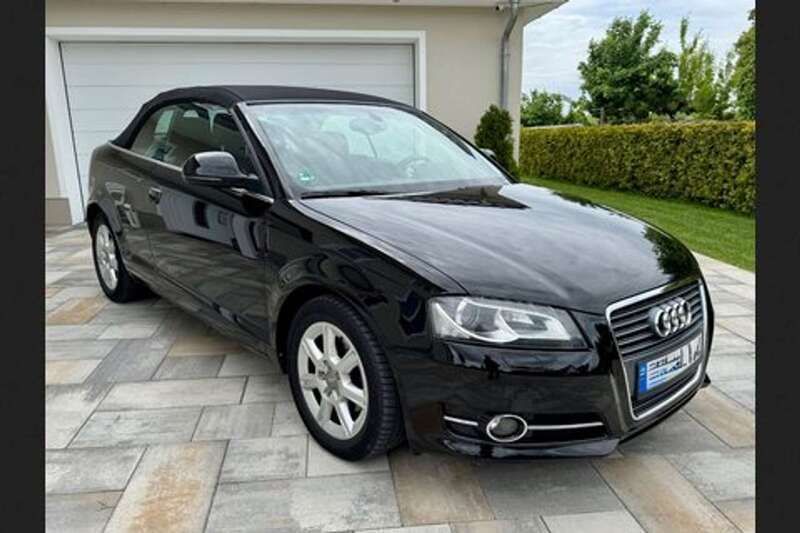 Schwarz Gebraucht 2010 Audi A3 Cabriolet Cabrio | 5.150 € (Superpreis) - Bild 1/4