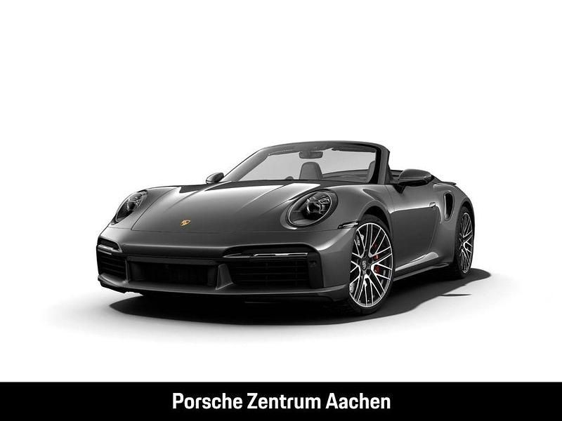 Achatgraumetallic Gebraucht 2021 Porsche 911 Turbo Cabriolet Cabrio | 189.900 € (Fairer Preis) - Bild 1/4