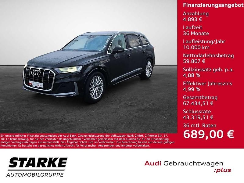 Gebraucht Audi Q7 S-Line 286 PS (210 kW) 2023 Schwarz SUV
