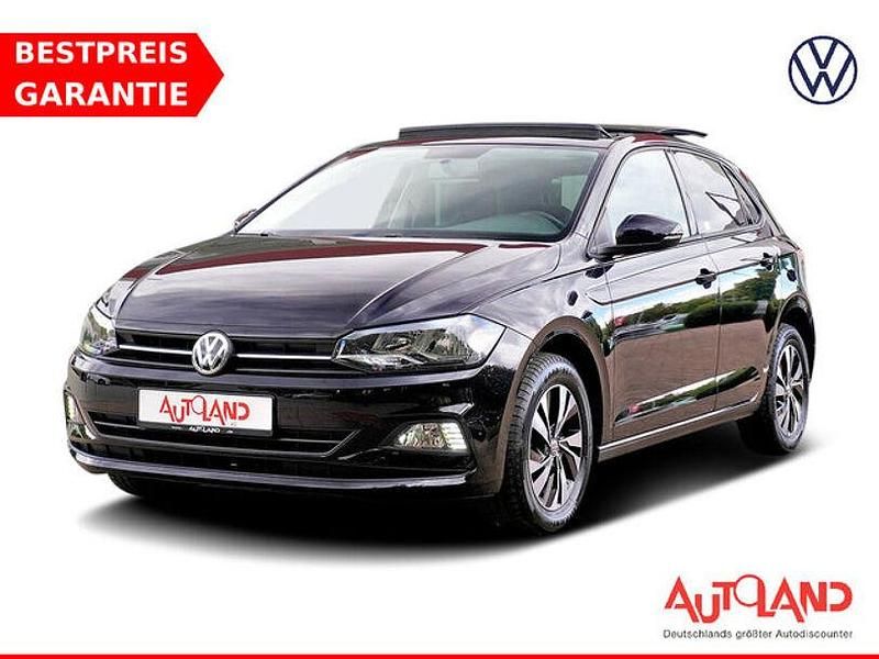 Schwarz metallic (metallic) Gebraucht 2019 VW Polo Comfortline Limousine | 15.490 € (Teuer) - Bild 1/4