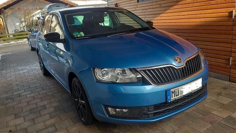 Blau Gebraucht 2015 Skoda Rapid Limousine | 8.200 € (Guter Preis) - Bild 1/4
