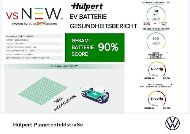 Gebraucht 2023 Cupra Born e-Boost Kleinwagen | 27.281 € (Superpreis) - Bild 1/1