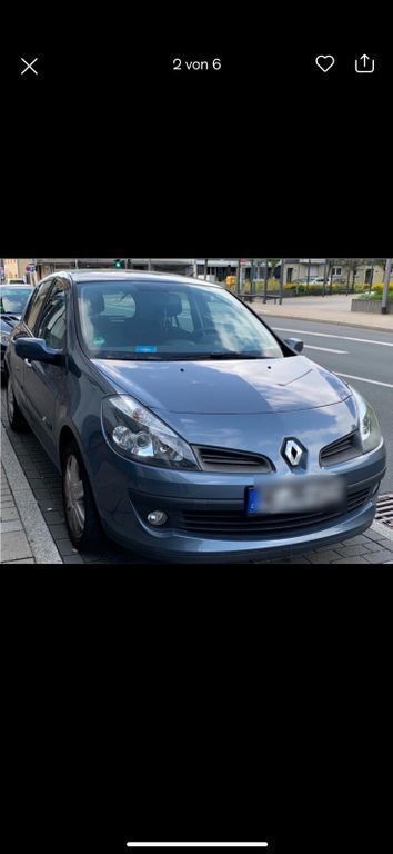Blau Gebraucht 2007 Renault Clio II Dynamique Limousine | 2.000 € (Guter Preis) - Bild 1/4