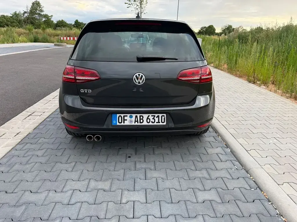 Gebraucht VW Golf VII GTD 184 PS (135 kW) 2015 Schwarz Limousine