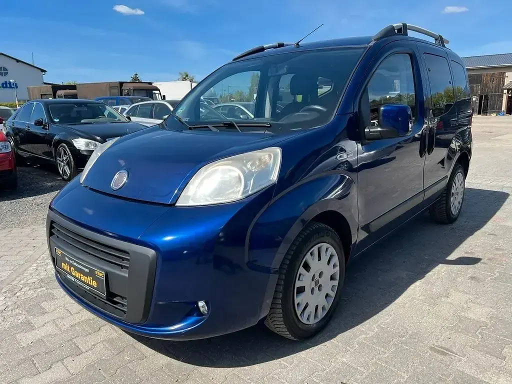 Gebraucht Fiat Qubo Dynamic 75 PS (55 kW) 2009 Blau Van / Kleinbus