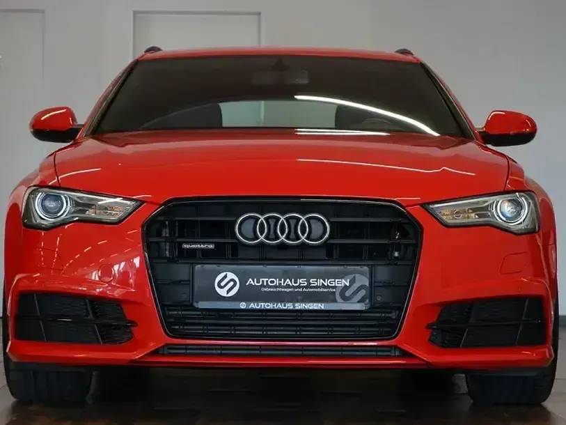 Gebraucht Audi A6 Competition 326 PS (239 kW) 2017 Rot (misanorot perleffekt) schwarz Kombi