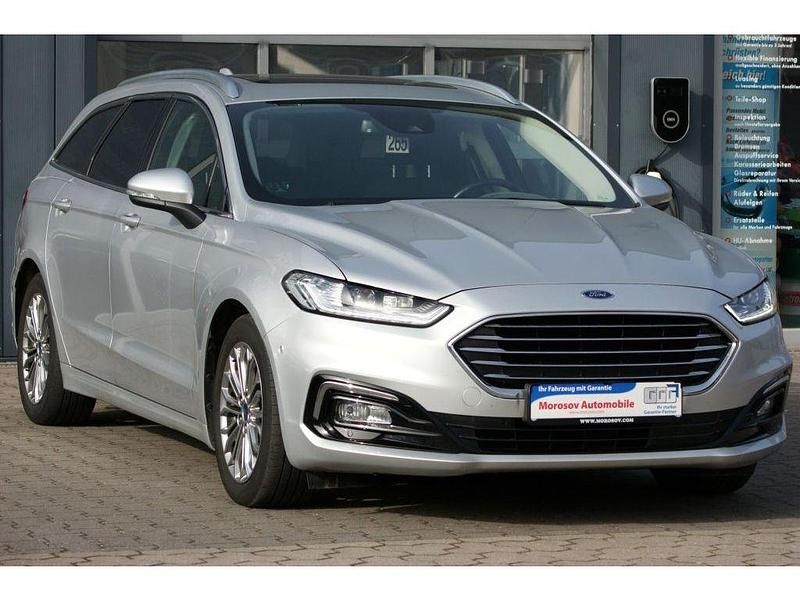 Gebraucht Ford Mondeo Titanium 150 PS (110 kW) 2022 Polarsilber metallic (metallic) Kombi