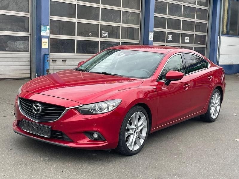 Rot Gebraucht 2014 Mazda 6 Sports-Line Limousine | 7.999 € (Fairer Preis) - Bild 1/4