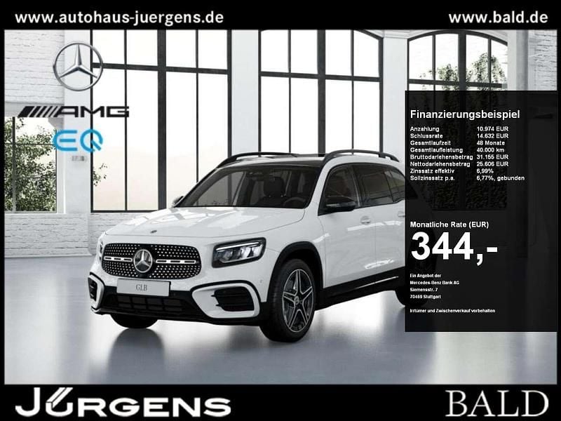 Polarweiss Gebraucht 2024 Mercedes GLB200 AMG SUV | 37.590 € (Guter Preis) - Bild 1/1