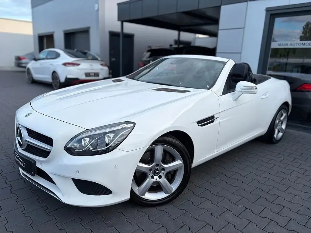 Gebraucht Mercedes SLC200 184 PS (135 kW) 2018 Weiß Cabrio