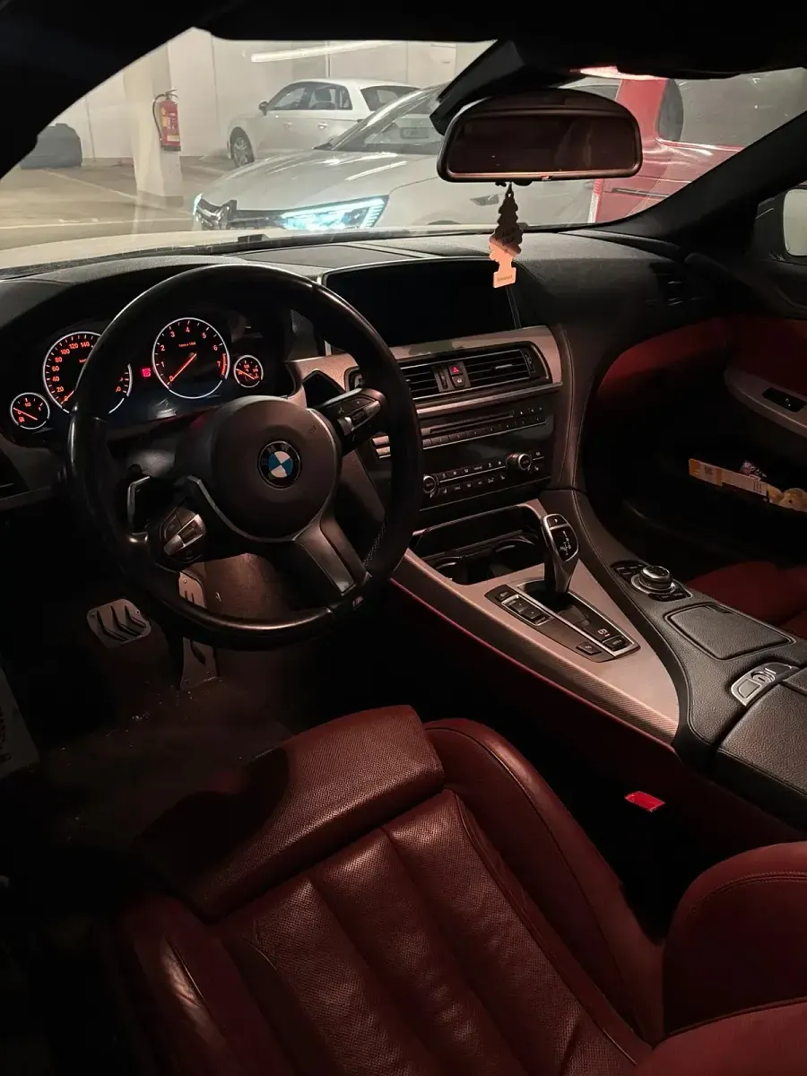 Usata BMW 650 449 CV (330 kW) 2014 Bianco Coupé