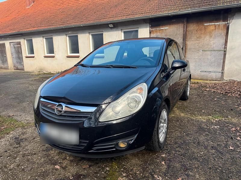 Gebraucht Opel Corsa 90 PS (66 kW) 2007 Schwarz Kleinwagen