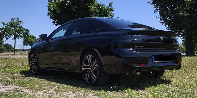 Schwarz Gebraucht 2021 Peugeot 508 GT Limousine | 28.900 € (Teuer) - Bild 1/4