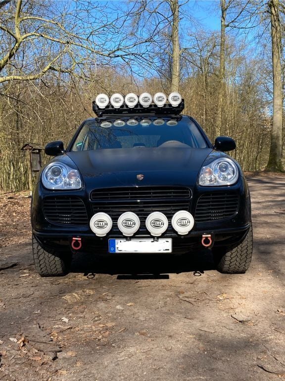 Schwarz Gebraucht 2007 Porsche Cayenne Turbo S SUV | 22.990 € - Bild 1/4