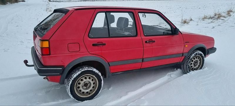 Gebraucht VW Golf II 98 PS (72 kW) 1991 Rot Kleinwagen