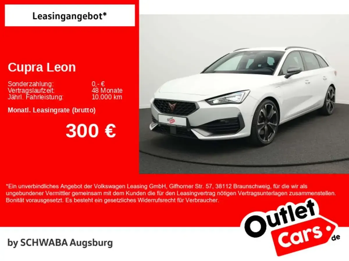 Gebraucht Cupra Leon VZ 245 PS (180 kW) 2022 Weiß Limousine
