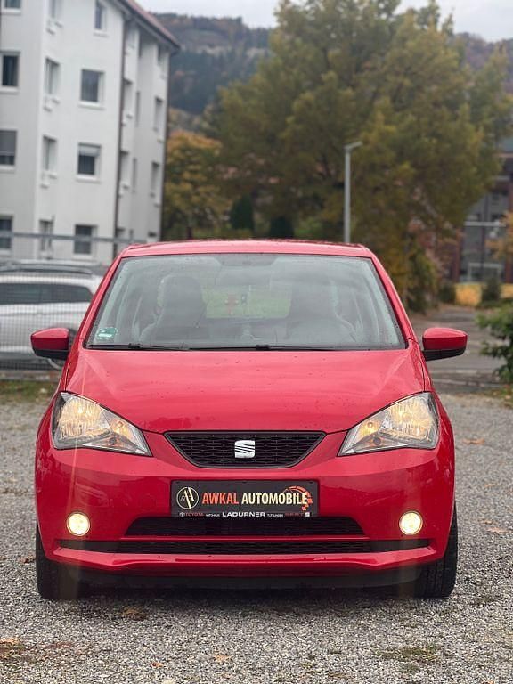 Gebraucht Seat Mii Style 75 PS (55 kW) 2013 Rot Kleinwagen