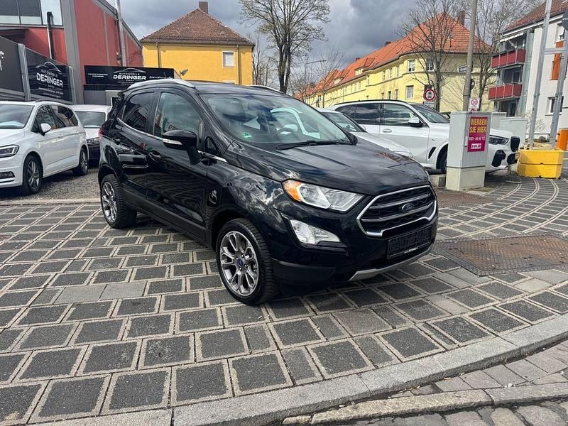 Gebraucht Ford Ecosport Titanium 125 PS (91 kW) 2019 Schwarz SUV
