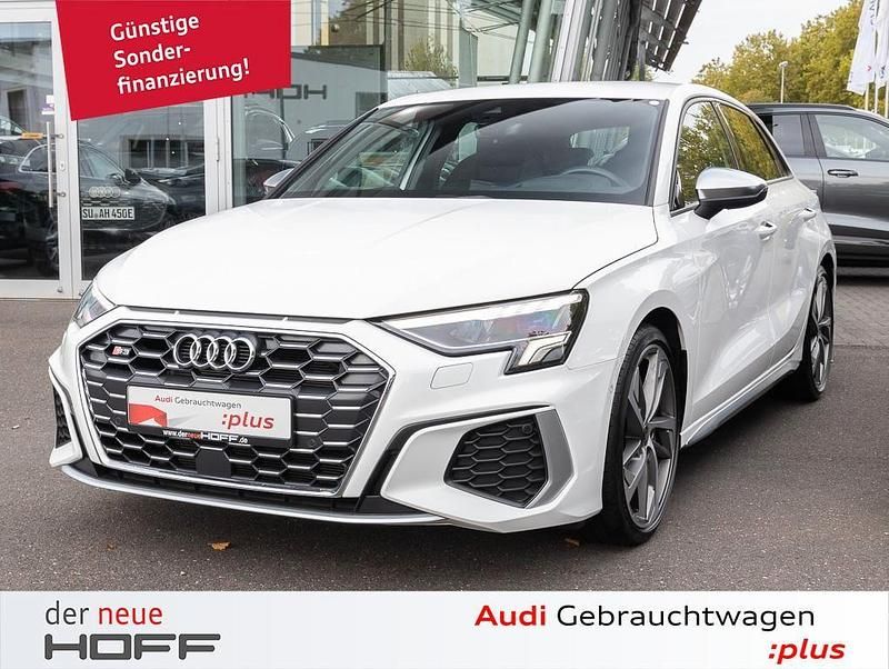 Ibisweiß Gebraucht 2022 Audi S3 Sport Limousine | 34.975 € (Superpreis) - Bild 1/4
