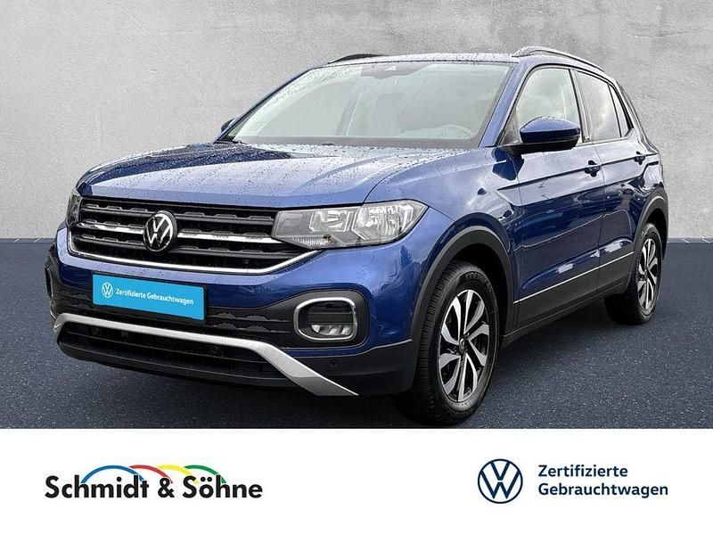 Blau metallic Gebraucht 2022 VW T-Cross Active SUV | 19.791 € (Fairer Preis) - Bild 1/4