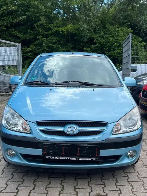 Gebraucht Hyundai Getz GLS 97 PS (71 kW) 2007 Blau Kleinwagen