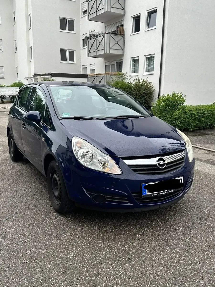 Gebraucht Opel Corsa 60 PS (44 kW) 2009 Blau Kleinwagen