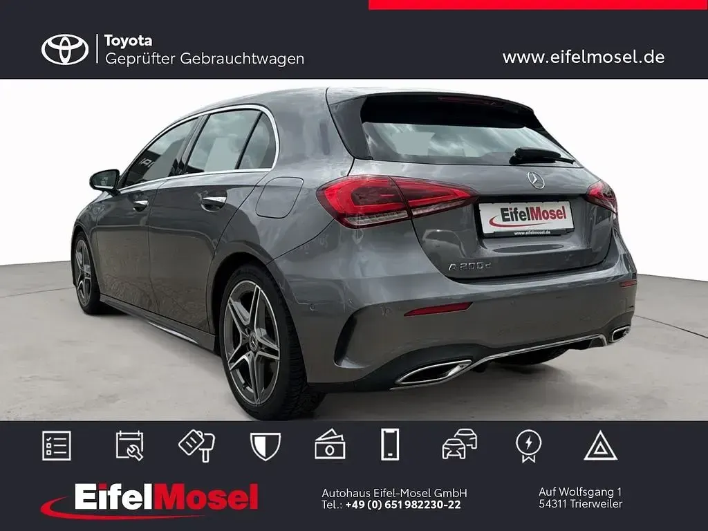 Gebraucht Mercedes A200 AMG line 150 PS (110 kW) 2022 Grau Limousine