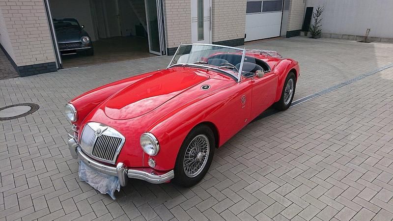 Rot Gebraucht 1958 MG 1600 Cabrio | 29.850 € - Bild 1/4