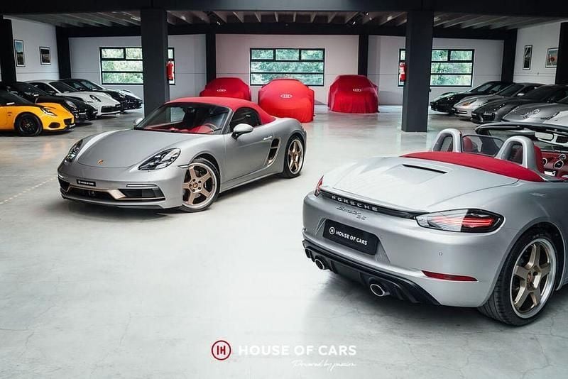 Silber Gebraucht 2021 Porsche 718 Boxster GTS Cabrio | 107.900 € - Bild 1/4