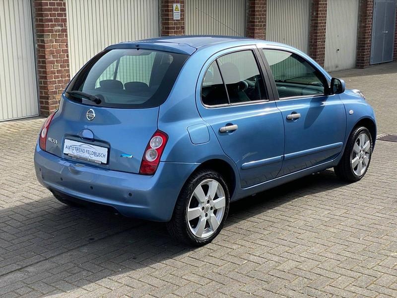 Gebraucht Nissan Micra 65 PS (47 kW) 2010 Blau Kleinwagen