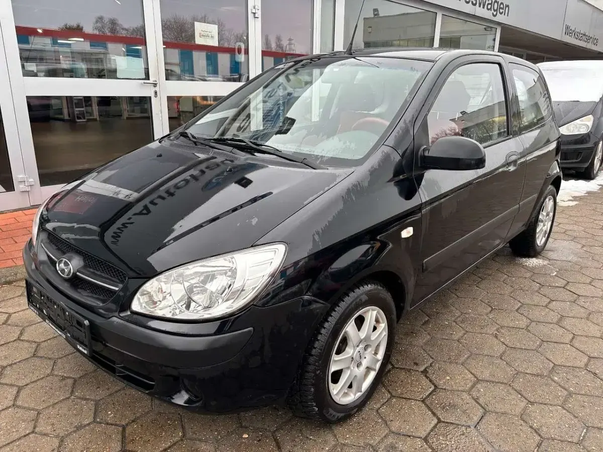 Gebraucht Hyundai Getz 97 PS (71 kW) 2009 Schwarz Kleinwagen