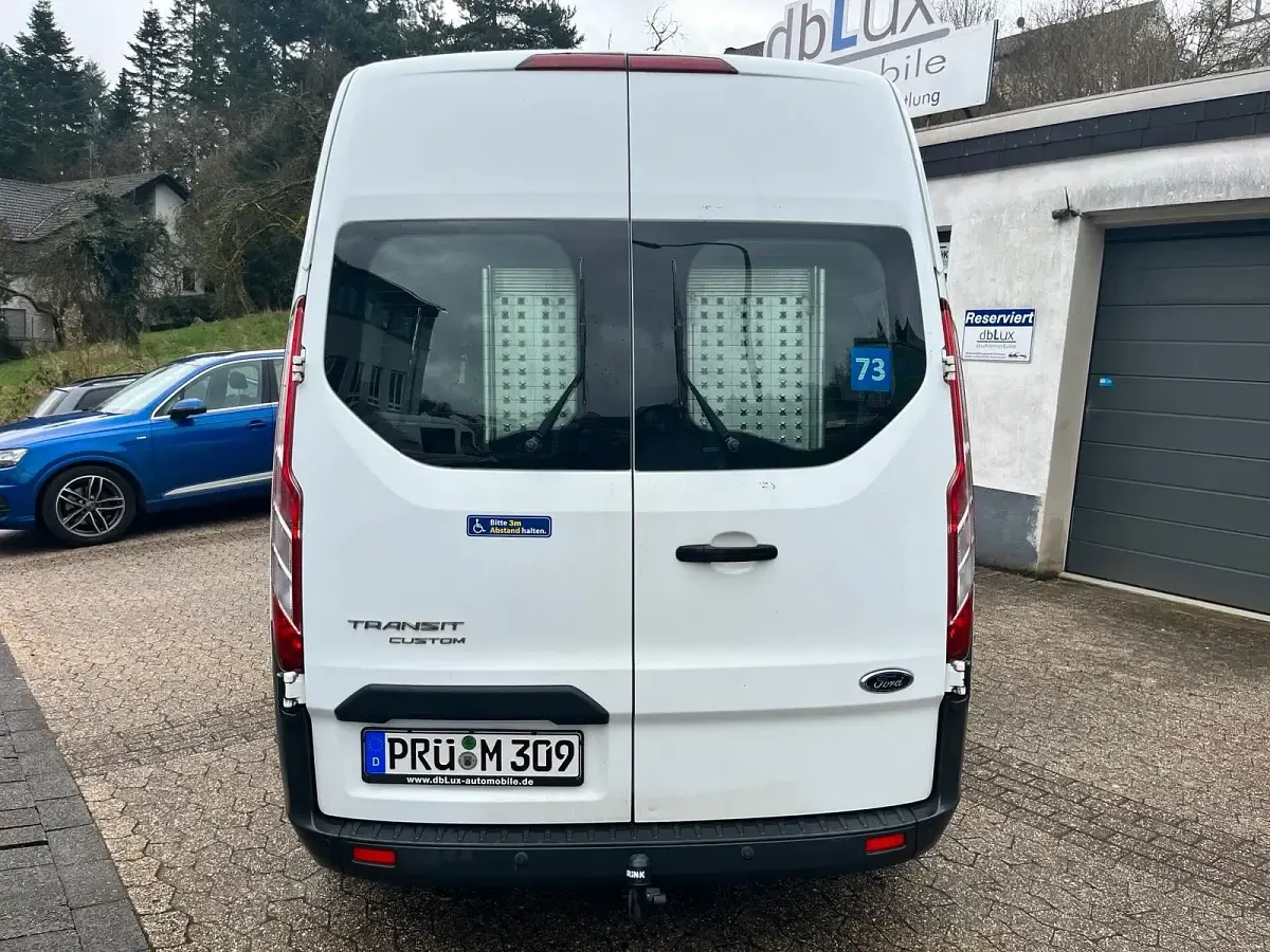 Gebraucht Ford Transit Custom 125 PS (91 kW) 2015 Weiß Van / Kleinbus