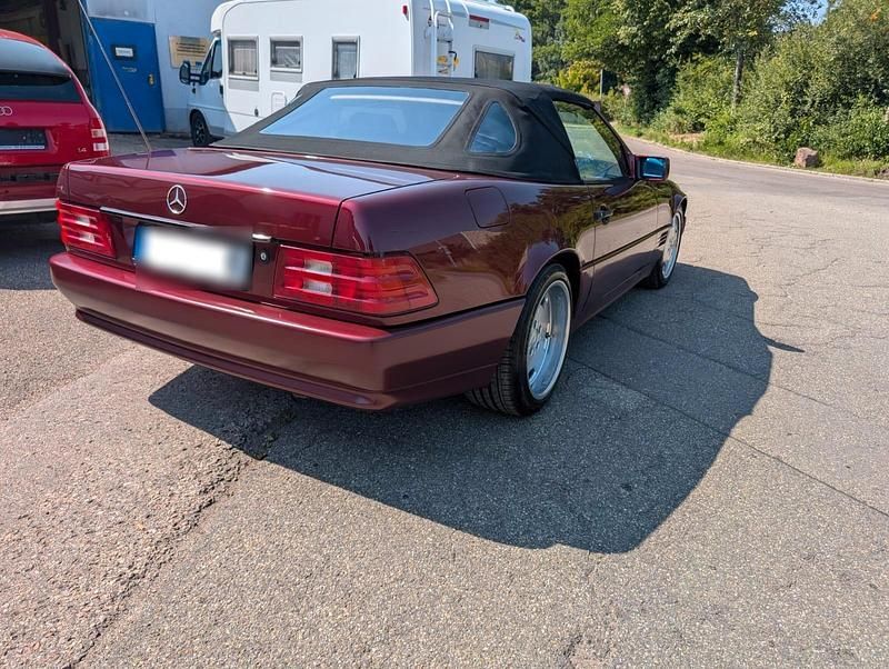 Gebraucht Mercedes SL320 231 PS (169 kW) 1993 Rot Cabrio
