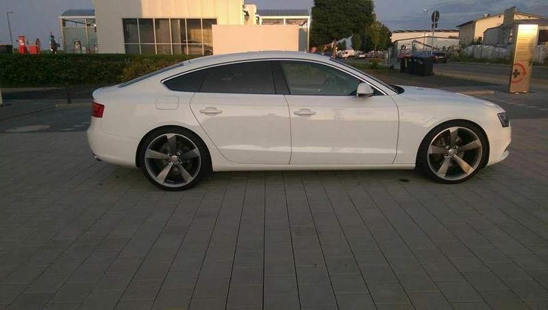 Usata Audi A5 S-Line 2017 Bianco Coupé