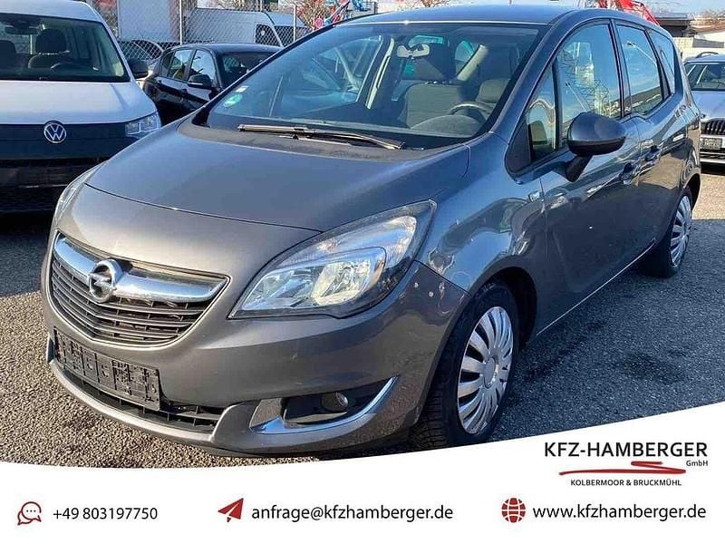 Gebraucht Opel Meriva 95 PS (69 kW) 2017 Silber Van / Kleinbus
