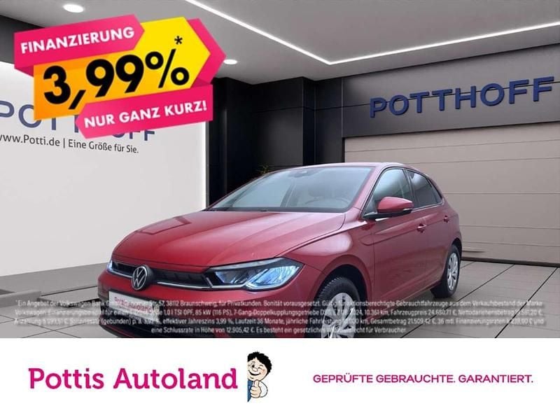 Rot Gebraucht 2025 VW Polo Life Limousine | 21.221 € (Fairer Preis) - Bild 1/4