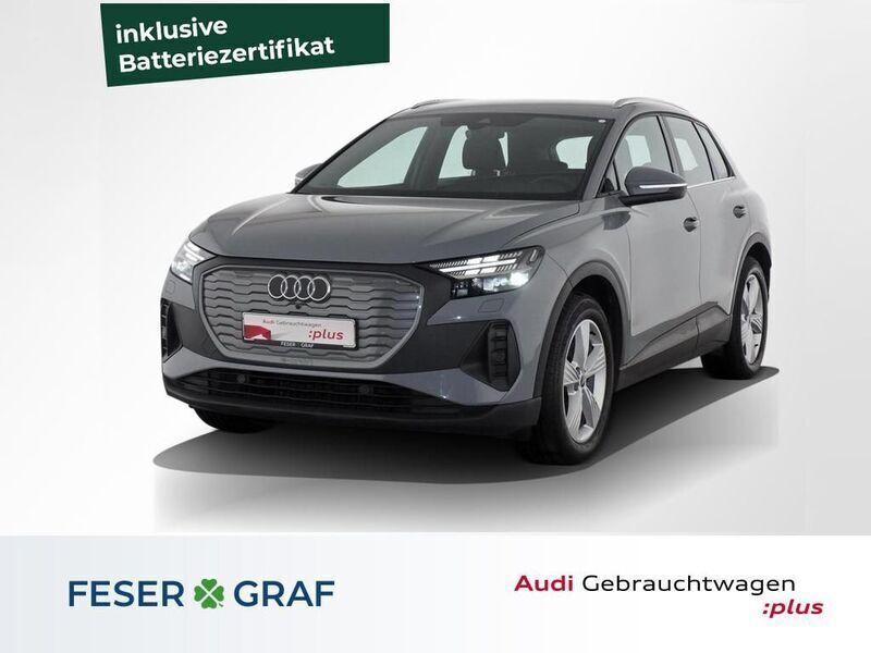 Kieselgrau Gebraucht 2021 Audi Q4 e-tron Basis SUV | 23.490 € (Fairer Preis) - Bild 1/4