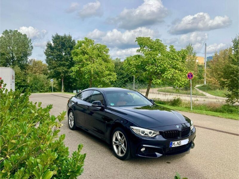 Blau Gebraucht 2017 BMW 435 Gran Coupé Sport Line Coupé | 22.999 € (Fairer Preis) - Bild 1/4