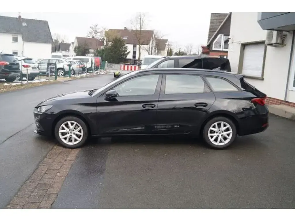 Gebraucht Seat Leon 116 PS (85 kW) 2023 Schwarz (metallic) Kombi