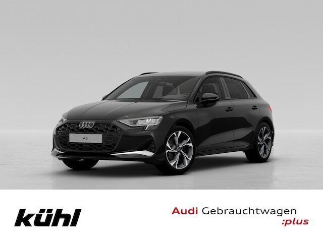Mythosschwarz metallic Gebraucht 2024 Audi A3 Advanced Plus Limousine | 32.690 € (Fairer Preis) - Bild 1/4