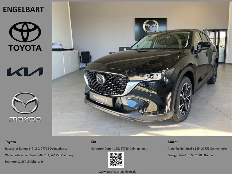 Jet black Neu 2024 Mazda CX-5 Exclusive-Line SUV | 39.495 € (Fairer Preis) - Bild 1/4
