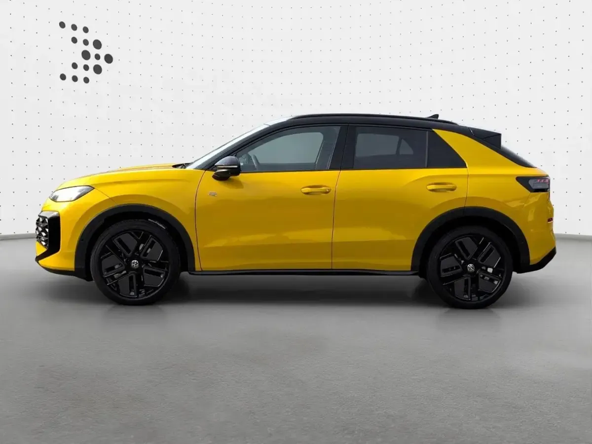 Gebraucht VW T-Roc R-line 150 PS (110 kW) 2025 Canary yellow uni schwarz uni SUV