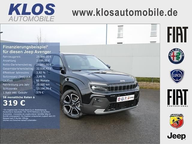 Schwarz Gebraucht 2025 Jeep Avenger Summit SUV | 27.490 € (Teuer) - Bild 1/4