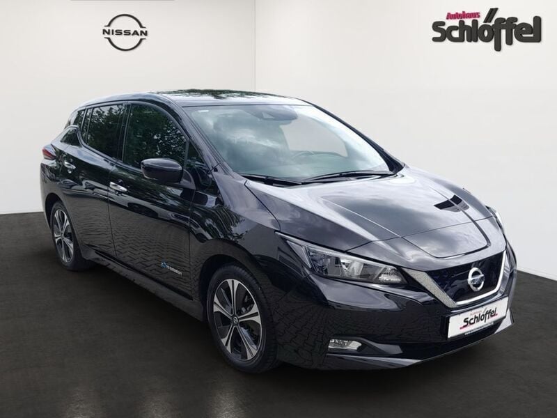 Schwarz Gebraucht 2019 Nissan Leaf N-Connecta Kleinwagen | 11.790 € (Fairer Preis) - Bild 1/4