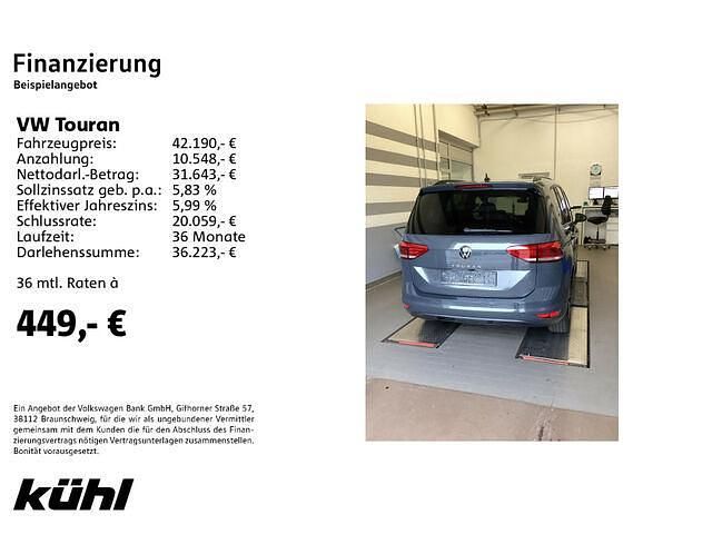 Gebraucht VW Touran Highline 150 PS (110 kW) 2024 Delfingrau metallic Van / Kleinbus