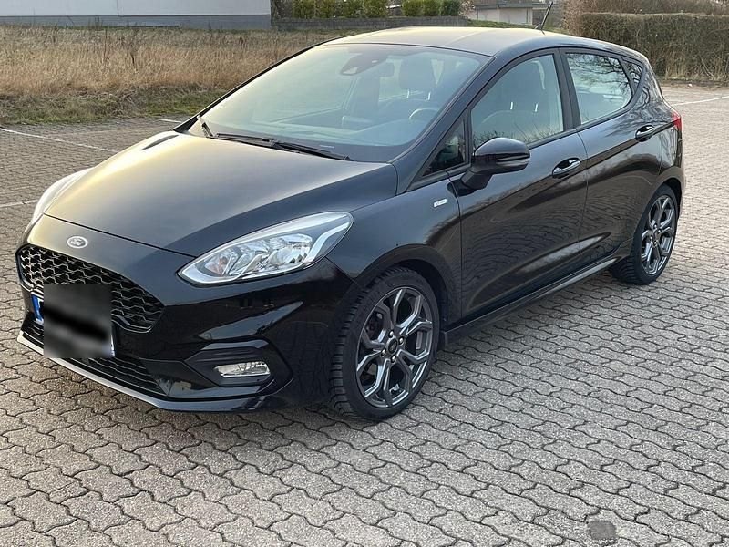 Schwarz Gebraucht 2018 Ford Fiesta ST-Line Kleinwagen | 12.000 € (Fairer Preis) - Bild 1/4